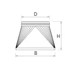 SLXKR - Square Adaptor