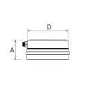 SLXYYT - Tee Cap with side drain