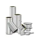 DW - Conduit de cheminée Double paroi inox